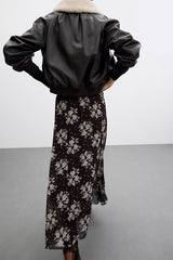 TESSY PRINTED MUSLIN SKIRT