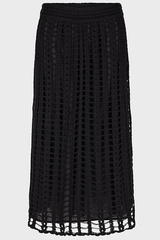 DANIA CROCHET MIDI SKIRT