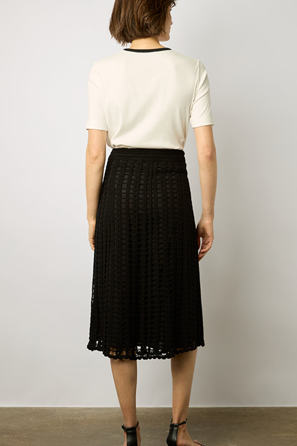 DANIA CROCHET MIDI SKIRT