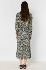 JELINA FLORAL MIDI SKIRT