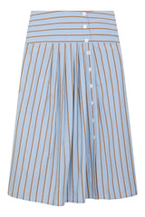 JOYAU STRIPED SKIRT