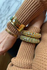 ONDINE MULTI-CABOCHON BANGLE