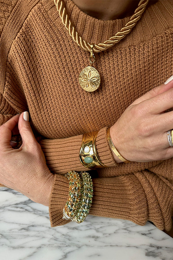 ONDINE MULTI-CABOCHON BANGLE