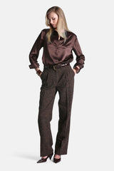 LATTERIA A BROWN SHIRT