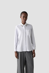 CLASSIC WHITE LONG SLEEVE BUTTON UP SHIRT