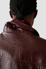 RED LEATHER JACKET