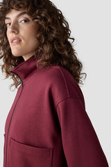 RED FLEECE JACKET