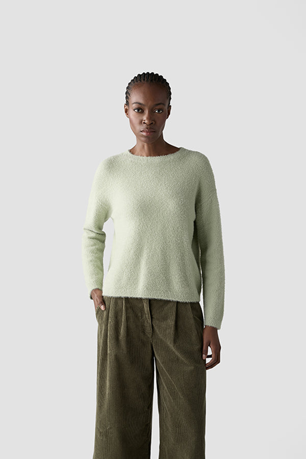 LIGHT GREEN LONG SLEEVE SHIRT