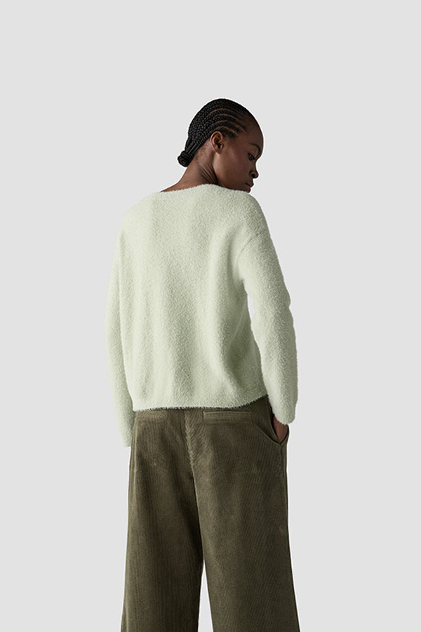 LIGHT GREEN LONG SLEEVE SHIRT