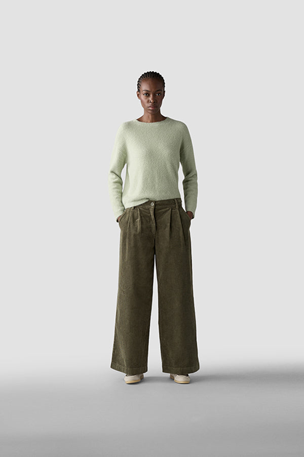 LIGHT GREEN LONG SLEEVE SHIRT