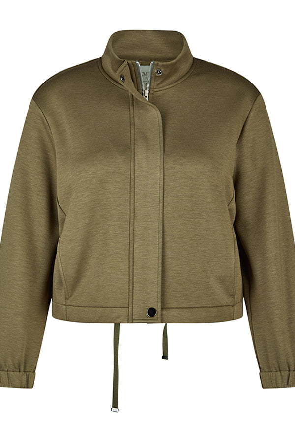 KHAKI ZIP UP JACKET