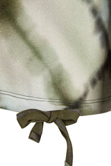 GREEN WHITE PLAID LONG SLEEVE SHIRT