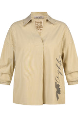 OLIVE COLLARED SHIRT