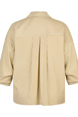OLIVE COLLARED SHIRT