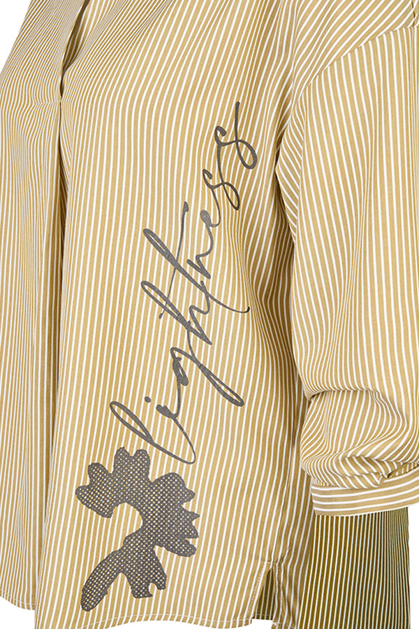 OLIVE COLLARED SHIRT