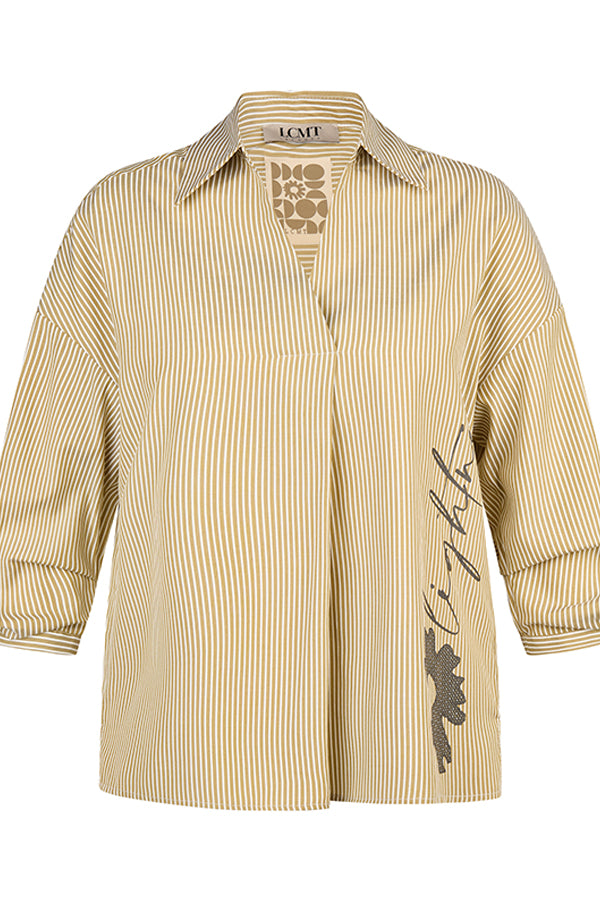 OLIVE COLLARED SHIRT