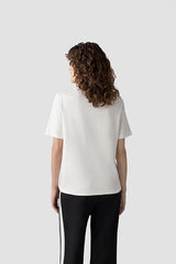 WHITE GRAPHIC T SHIRT