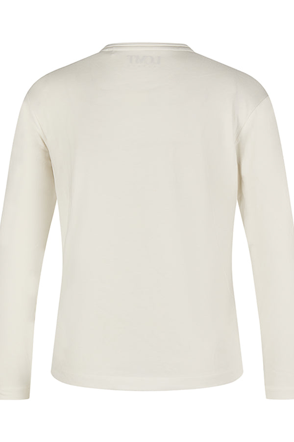 WHITE LONG SLEEVE SHIRT