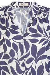 BOTANICAL PRINT BLOUSE