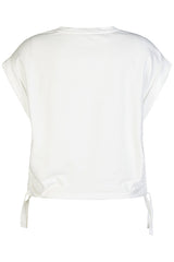 ALOHA GRAPHIC TIE-HEM T-SHIRT