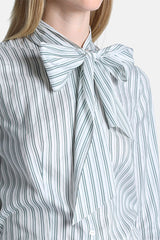 LICEALI COTTON LAVALLIÈRE SHIRT
