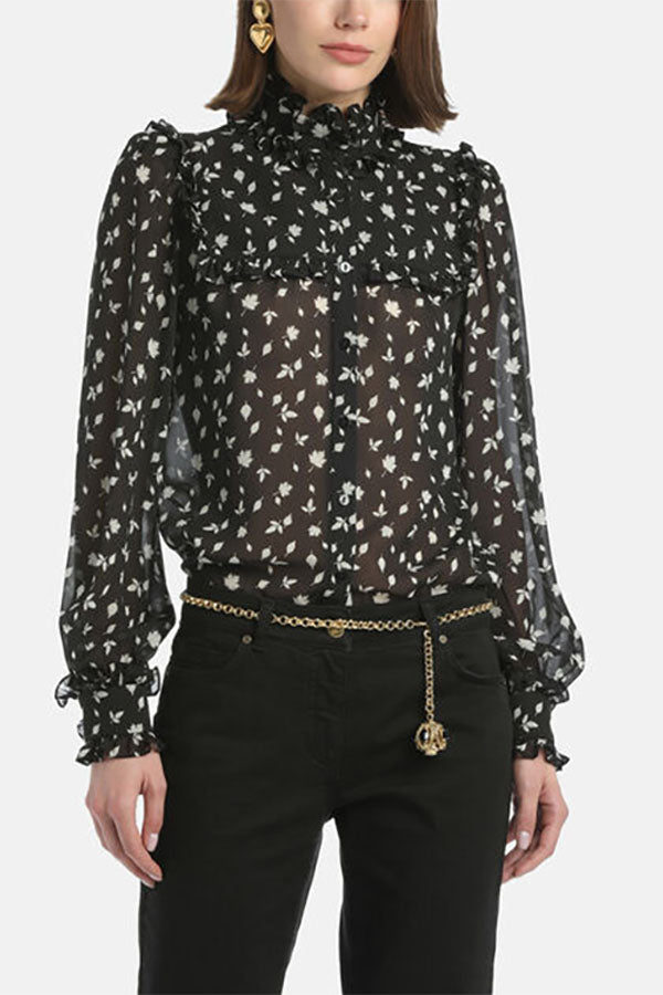 LIFAR RUFFLED SHIRT