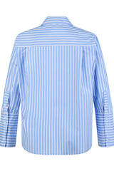 STRIPED MESSAGE SHIRT