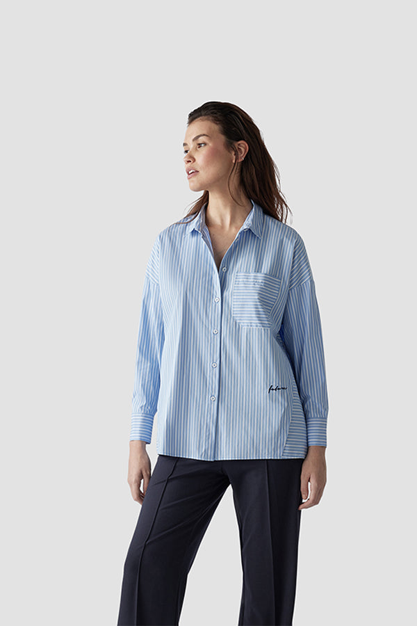 OVERSIZED STRIPED SHIRT