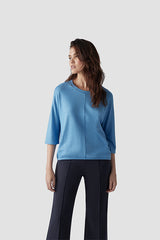 LOOSE LIGHT BLUE T-SHIRT