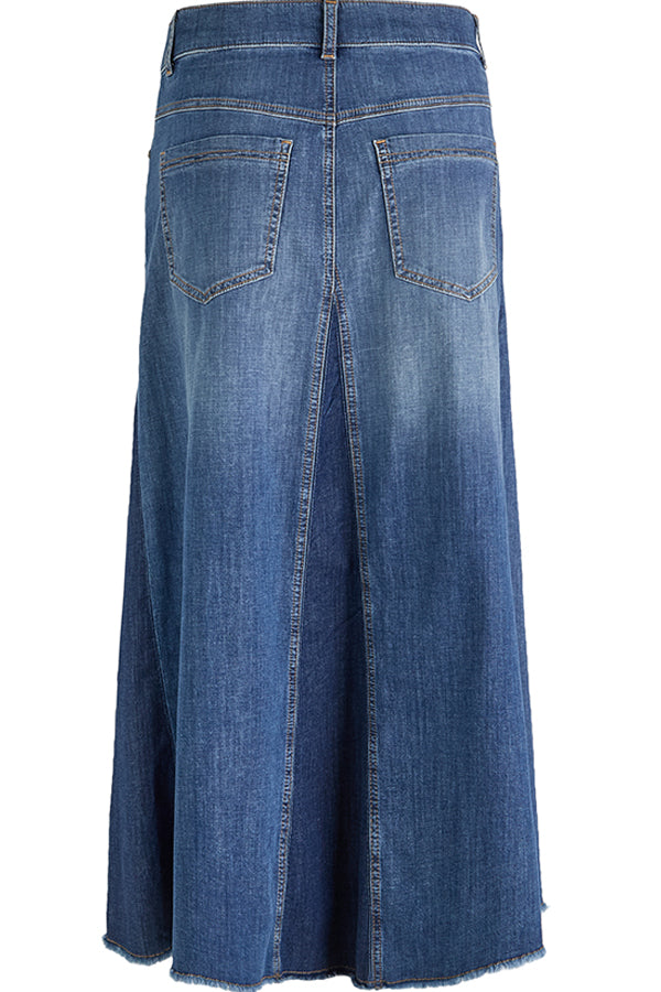 LONG DENIM SKIRT