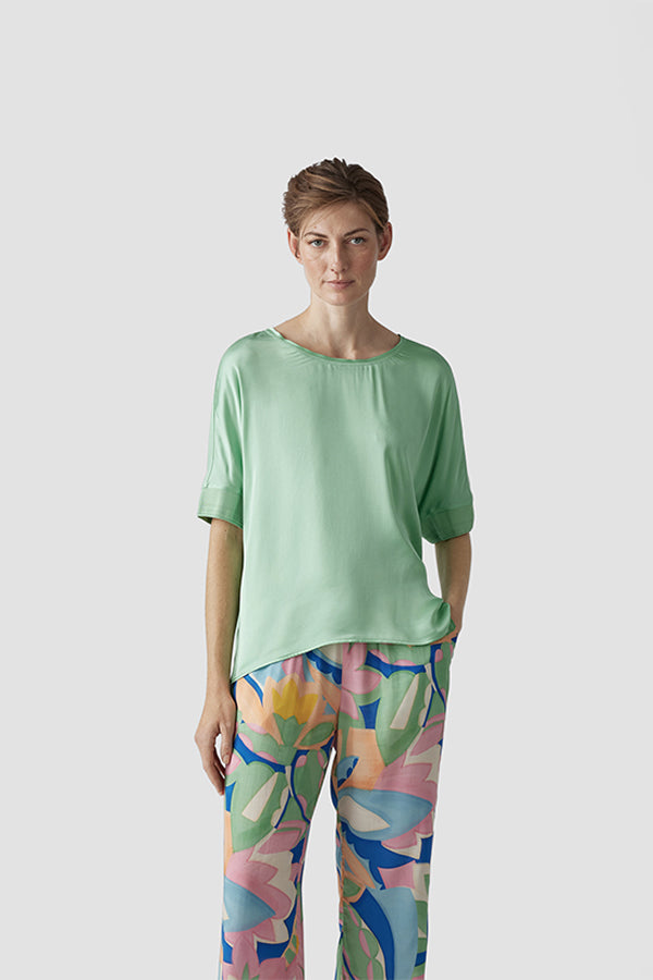 JADE SATIN FEEL BLOUSE