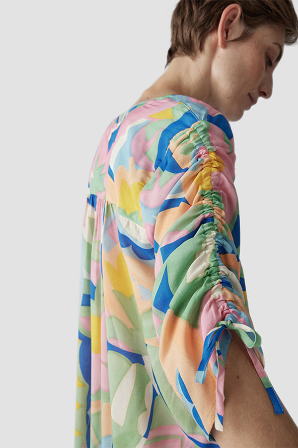 JADE FLORAL PRINT BLOUSE