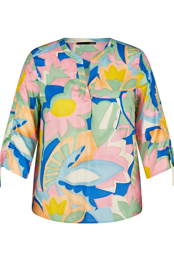 JADE FLORAL PRINT BLOUSE