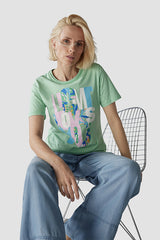 JADE PRINTED T-SHIRT
