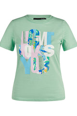 JADE PRINTED T-SHIRT