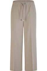 FLAX ELASTICATED TROUSERS