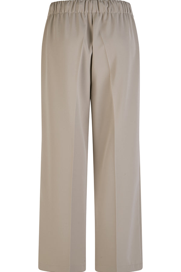 FLAX ELASTICATED TROUSERS