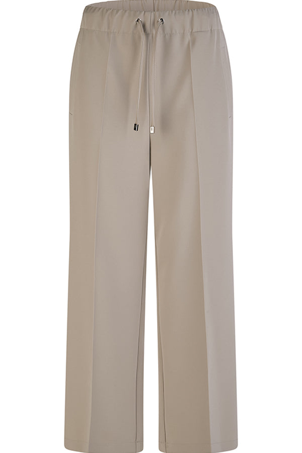 FLAX ELASTICATED TROUSERS