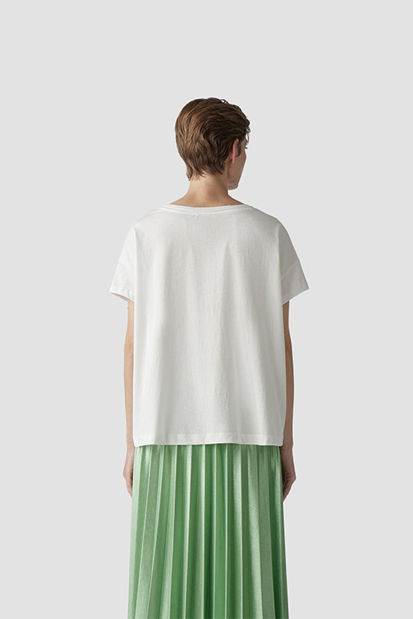 STONE MOTIF PRINTED T-SHIRT