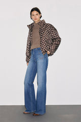 AMAR MONOGRAM DOWN JACKET
