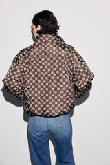 AMAR MONOGRAM DOWN JACKET