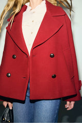ALLA SHORT PEACOAT