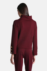 MABELS GOLD TONE DETAILS SWEATER
