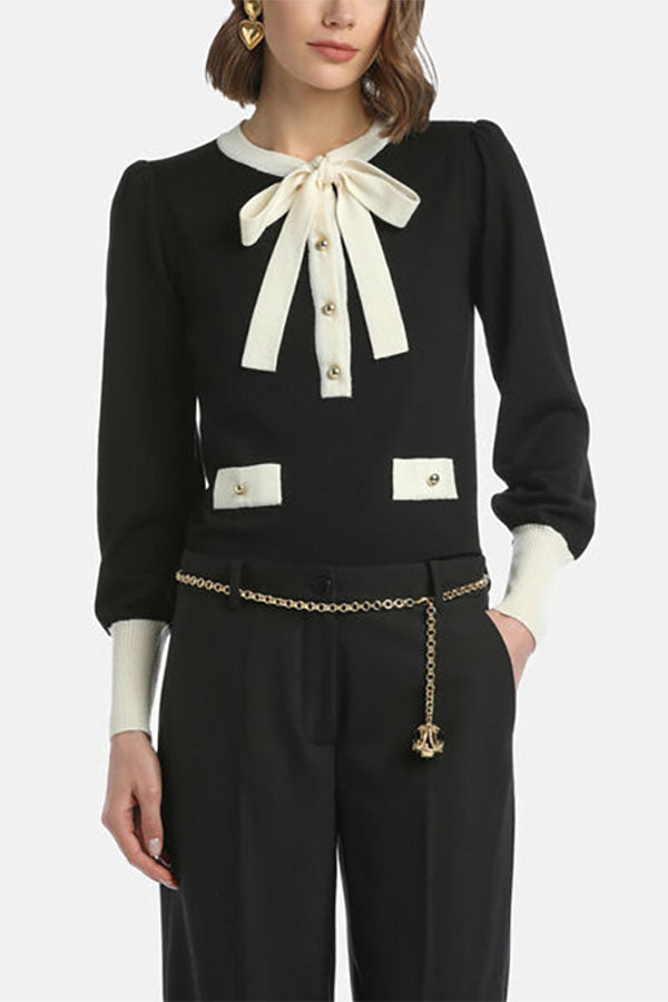 MALUMA BLACK BON TON PULLOVER