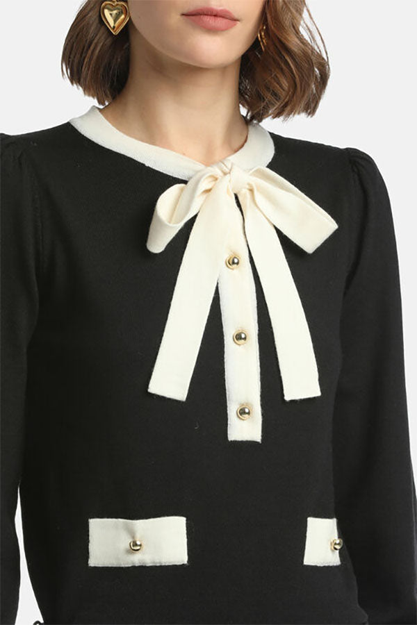 MALUMA BLACK BON TON PULLOVER