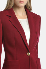 MALVEZZA RED WOOL BLAZER