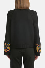 MARFISA EMBROIDERED PULLOVER