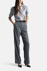 MARIUS GREY SHORT SLEEVED POLO