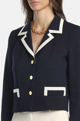 MARLINE CROPPED WOOL JACKET