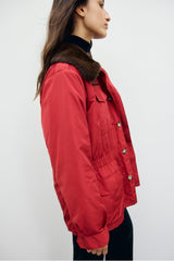 ANTMER DETACHABLE FAUX FUR COLLAR FITTED PARKA